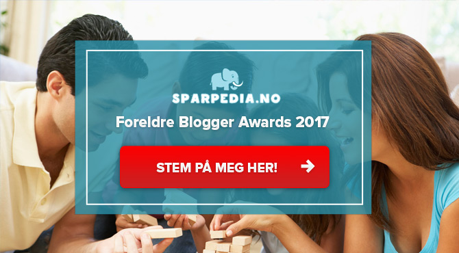 Banners for Foreldre Blogger Awards 2017