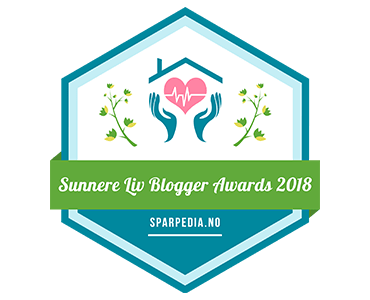 Banners for Sunnere Liv Blogger Awards 2018