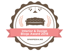 Banners for Interiør- og designblogg-awards 2018