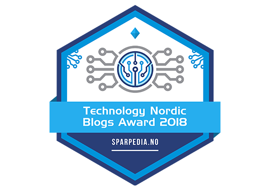 Banners for Nordic Technology Blogs Award 2018