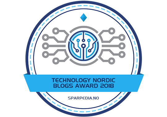 Banners for Nordic Technology Blogs Award 2018