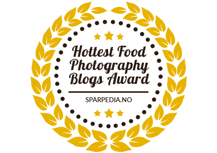Banners for Hottest Food Photography Blogs Award 2018