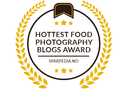 Banners for Hottest Food Photography Blogs Award 2018
