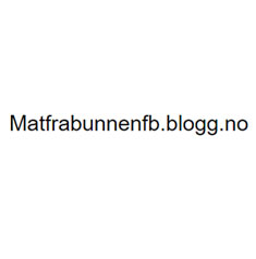 Den beste matbloggen 2019 @matfrabunnenfb.blogg.no