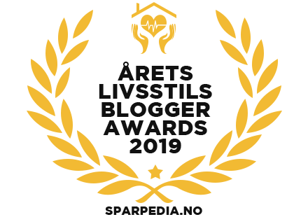 Banners for Årets livsstilsblogger awards 2019