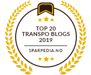 Banners for Top 20 Transpo Blogs 2019