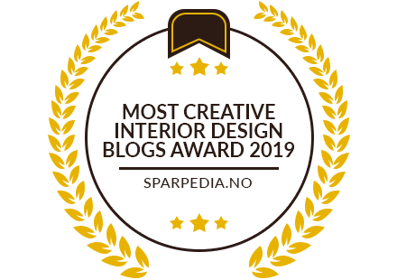 Banners for Most Creative Interior Design Blogs Award 2019
